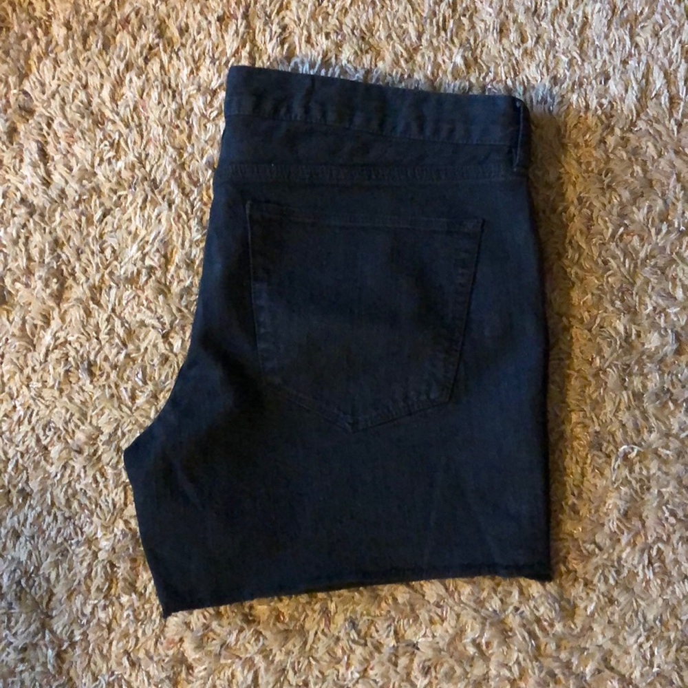 Madewell Black Denim Jean Shorts
